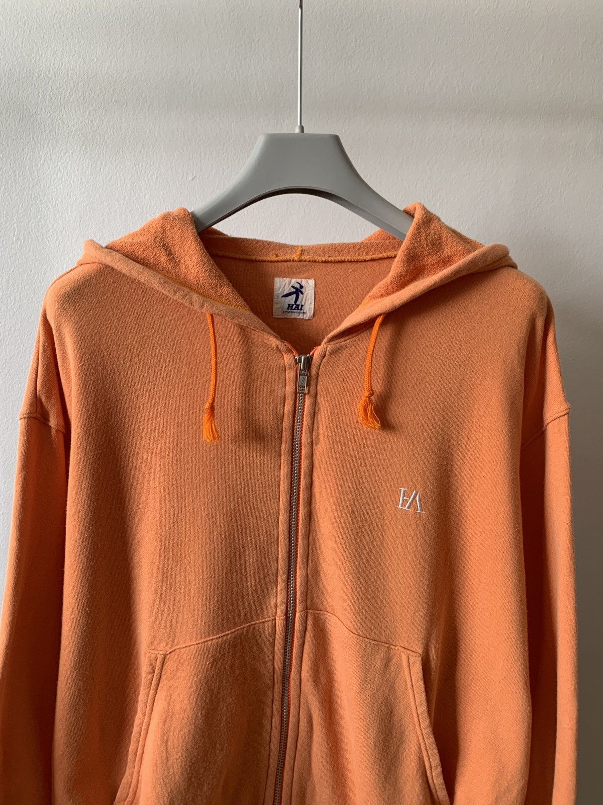 Issey Miyake Vintage 80s Issey Miyake Hai Sporting Gear Hoodie Sun Faded Size US L / EU 52-54 / 3 - 6 Thumbnail