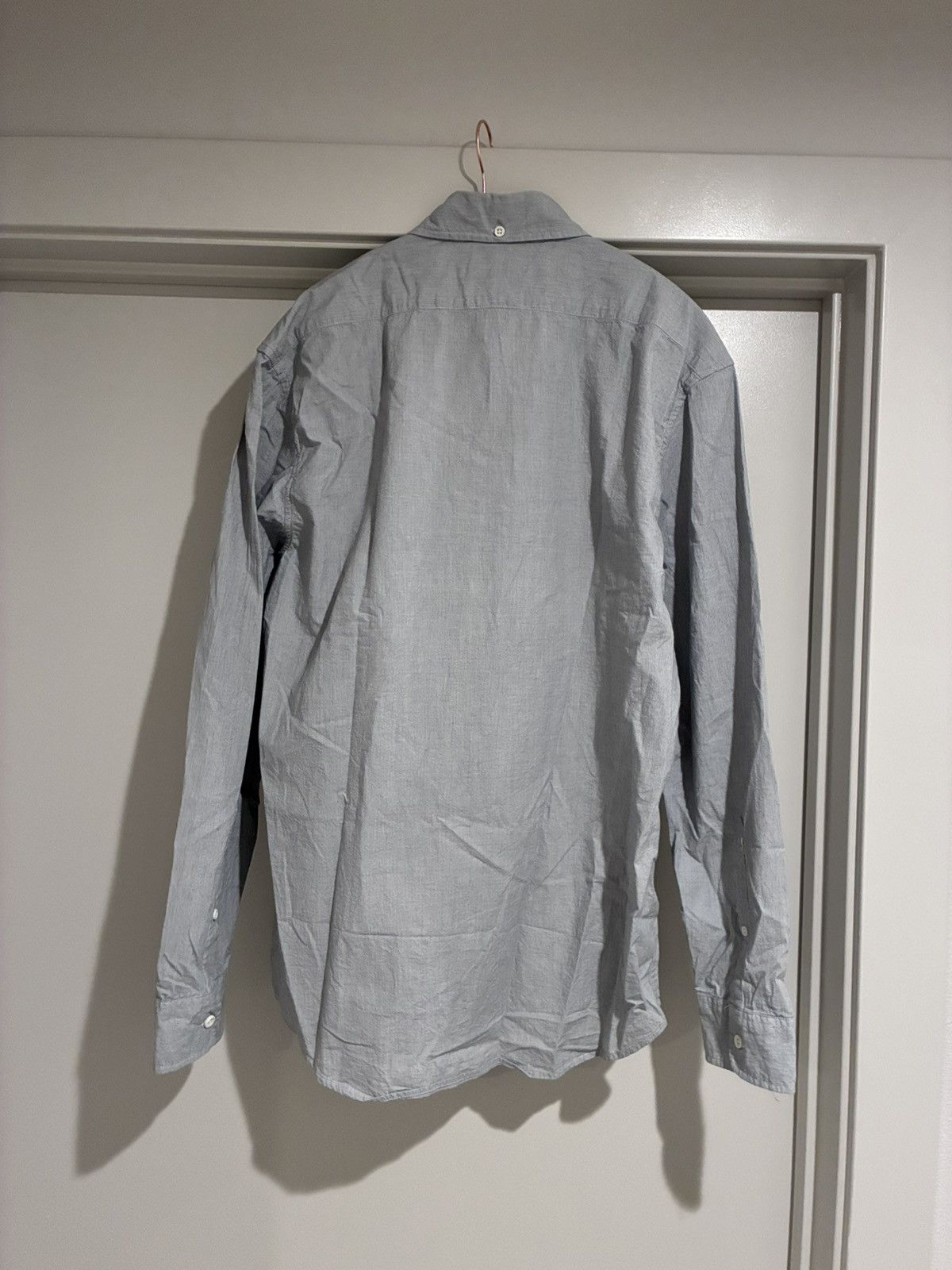 Taylor Stitch Micro seersucker shirt Size US L / EU 52-54 / 3 - 2 Thumbnail