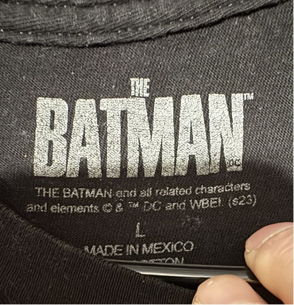 DC Comics The Batman Movie T-Shirt Men Sz L Black DC Comics Size US L / EU 52-54 / 3 - 3 Thumbnail