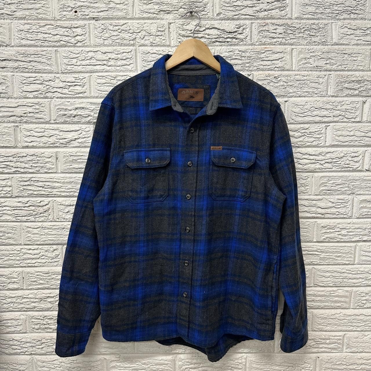 Orvis Vintage Orvis Heavyweight Flannel Button Up Large Size US L / EU 52-54 / 3 - 2 Thumbnail