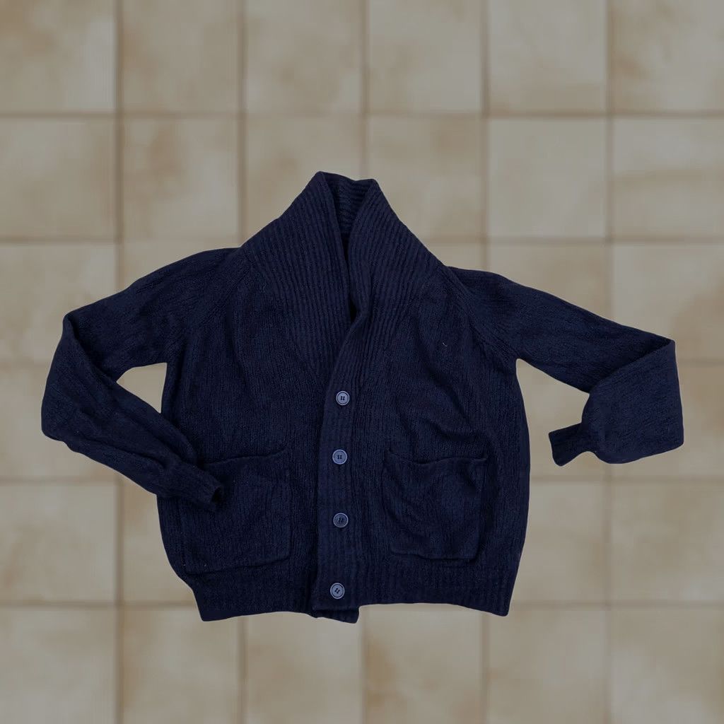 Spiritual Gangster VINTAGE SPIRITUAL GANGSTER Sacred Kiki Wool Cardigan Sweater SMALL Women's Blue Button Size S / US 4 / IT 40 - 1 Thumbnail