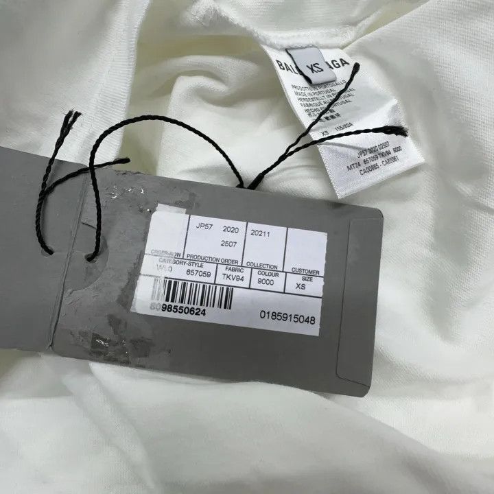 Balenciaga Balenciaga Balenciaga Short Sleeve Graphic TShirt for Unis Size US XS / EU 42 / 0 - 6 Thumbnail