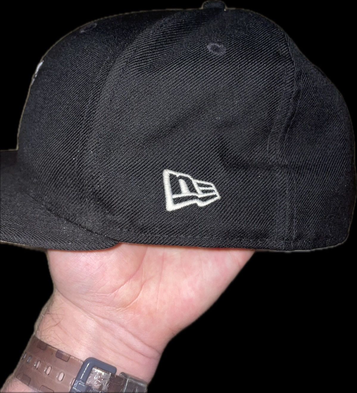 New Era × Supreme Supreme x New Era Cap Black Size ONE SIZE - 3 Thumbnail