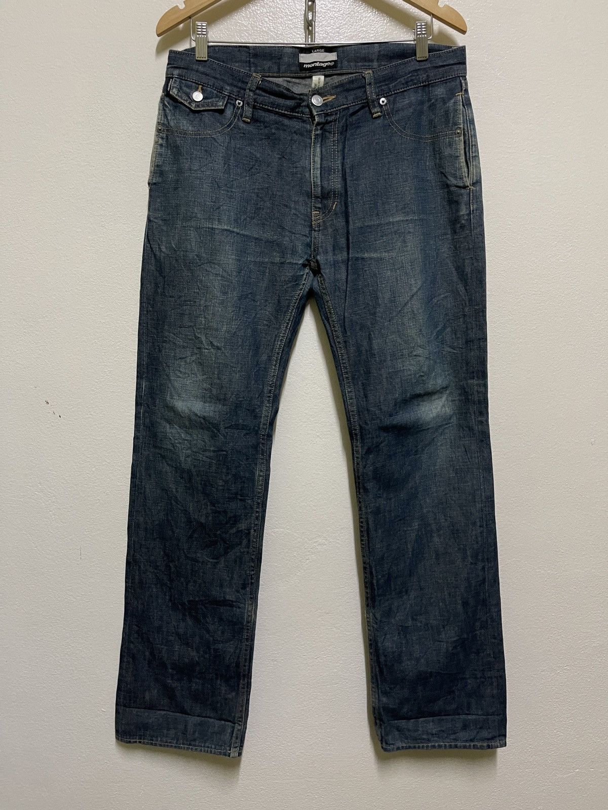 Japanese Brand × Montage Montage Denim Size US 34 / EU 50 - 1 Thumbnail