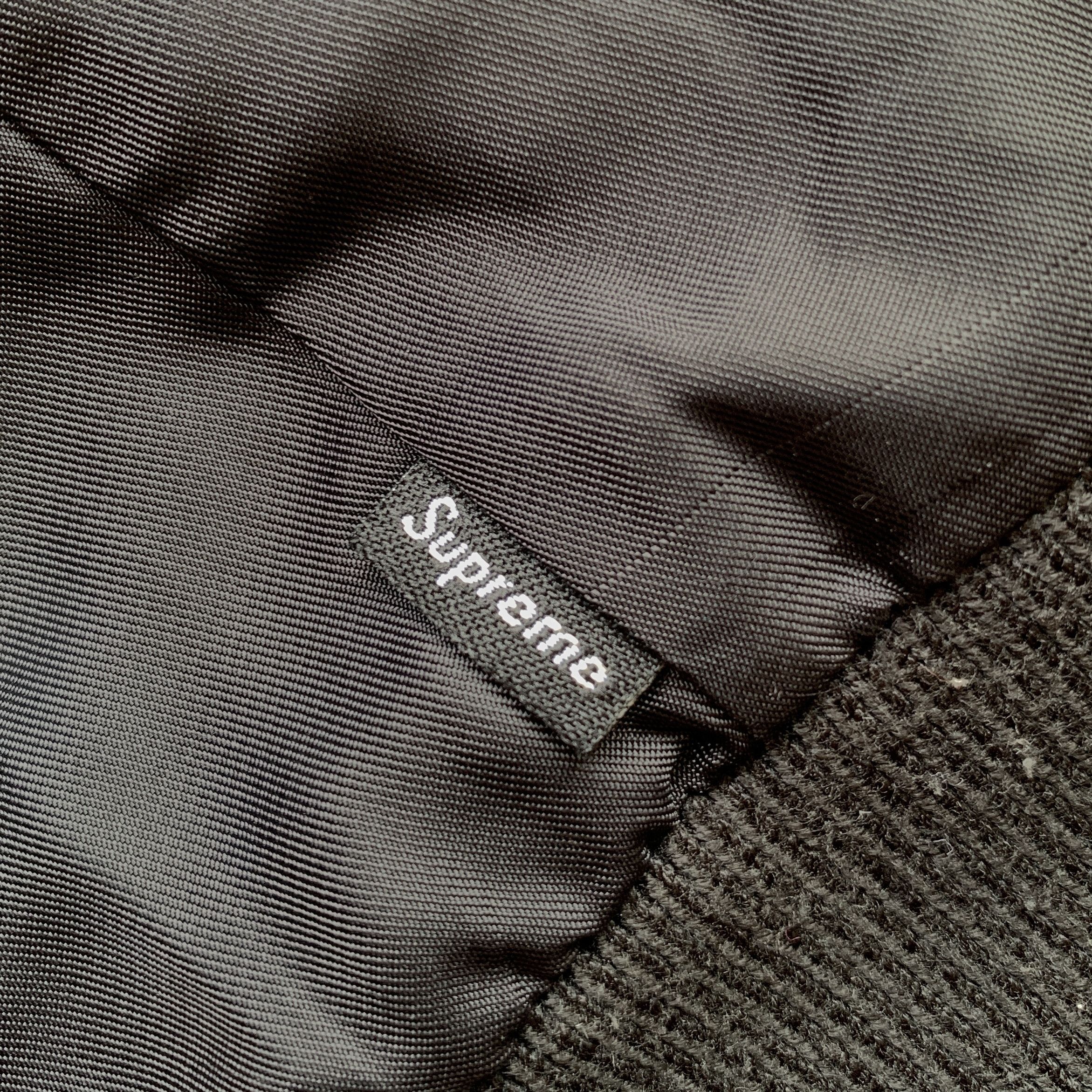 Supreme Supreme Script Contrast Varsity Bomber Jacket FW2020 Size US XL / EU 56 / 4 - 11 Thumbnail