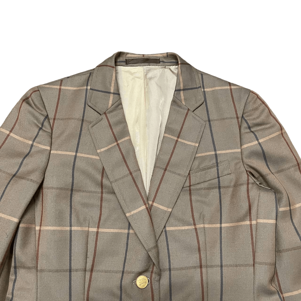 Burberry Vintage 90's Burberry Gold Button Wool Coat Size S / US 4 / IT 40 - 2 Thumbnail