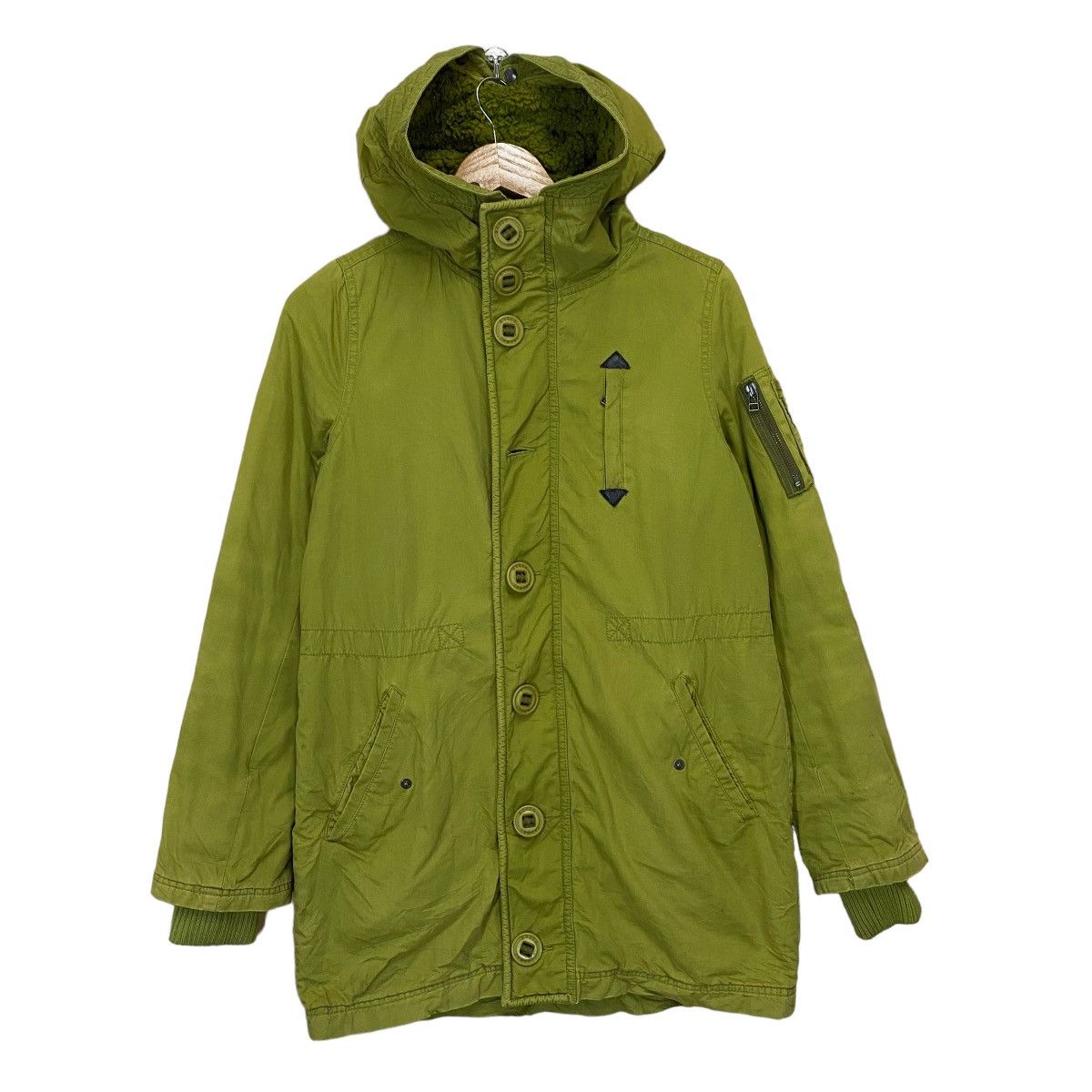 Japanese Brand Rodeo Crowns Militia No More No Less Army Jackey Size US S / EU 44-46 / 1 - 7 Thumbnail