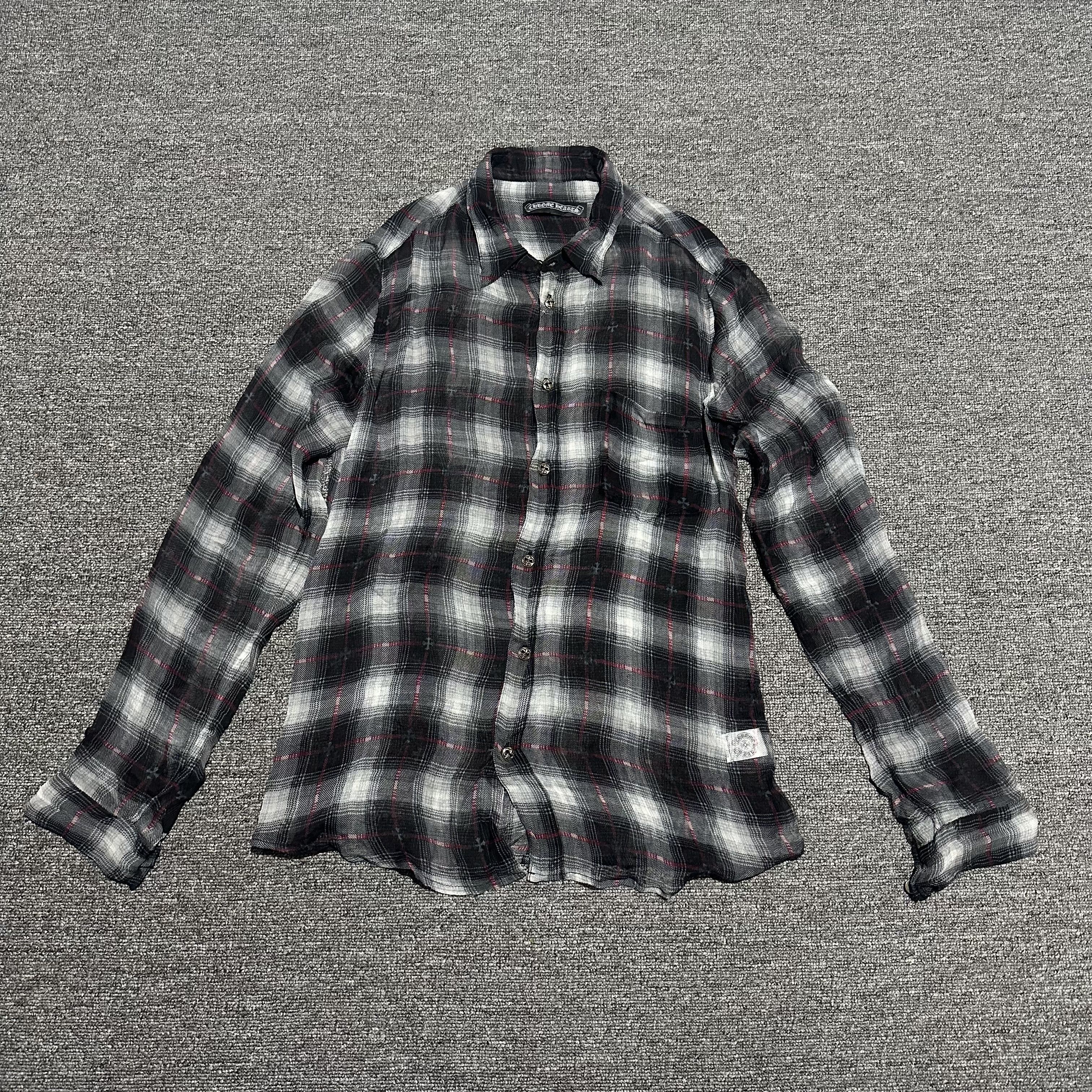 Chrome Hearts Chrome Hearts Flannel Silk Size US M / EU 48-50 / 2 - 1 Thumbnail