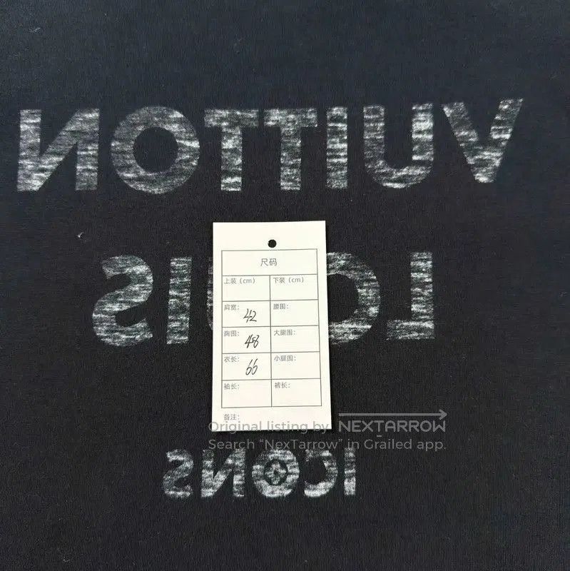 Louis Vuitton Louis Vuitton Black Cotton Women's T. Size M / US 6-8 / IT 42-44 - 5 Thumbnail