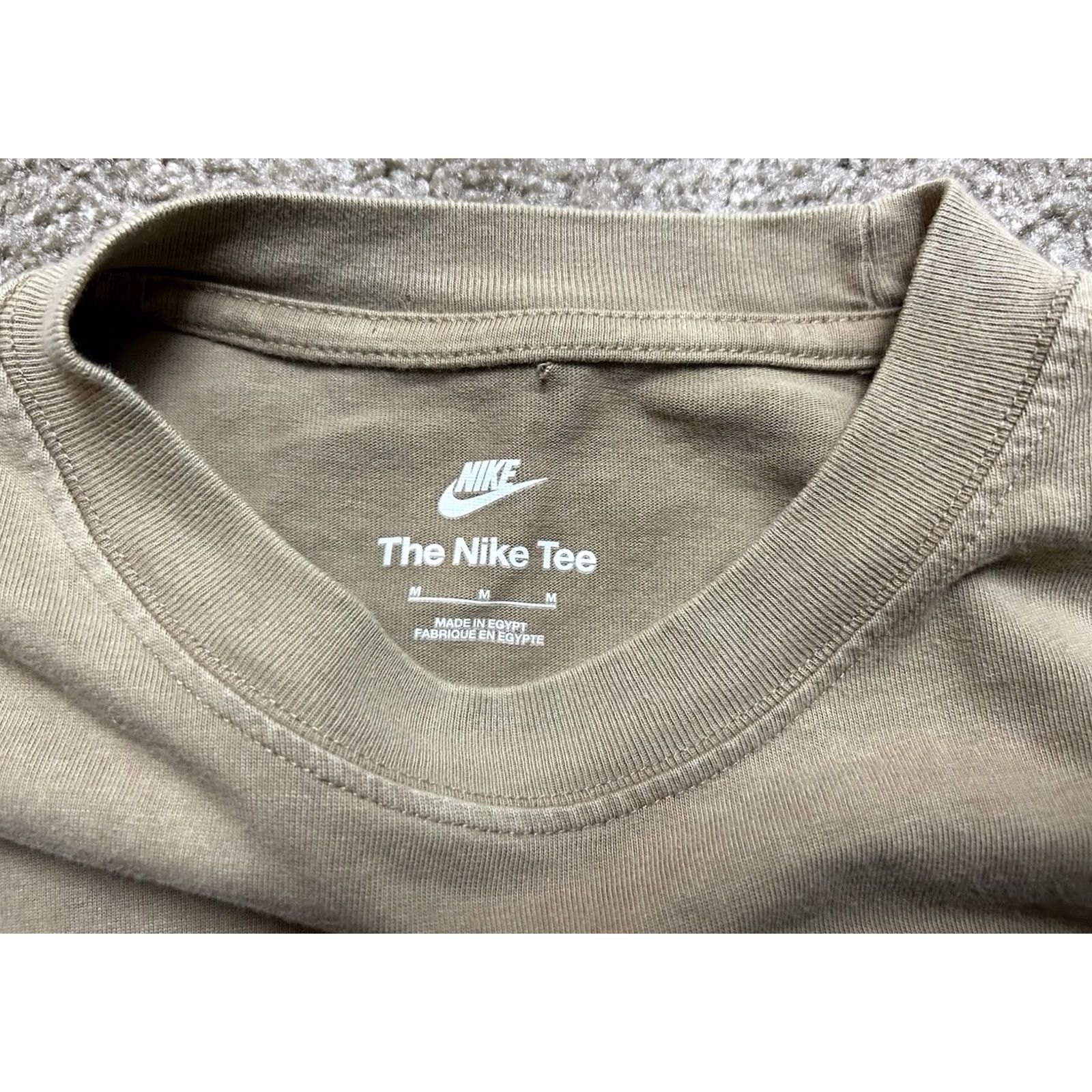 Nike Nike Sportswear My Nike Friends Long Sleeve Shirt Driftwood Embroidered Men’s M Size US M / EU 48-50 / 2 - 4 Thumbnail