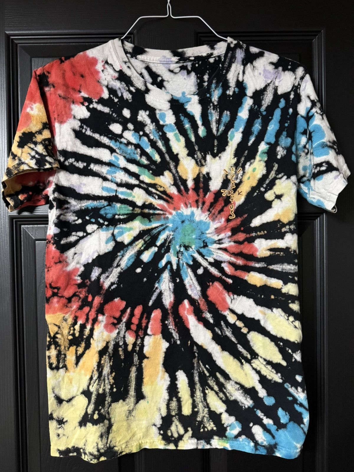 Travis Scott Travis Scott “Highest In The Room” Tie-Dye T-Shirt Size US S / EU 44-46 / 1 - 1 Thumbnail