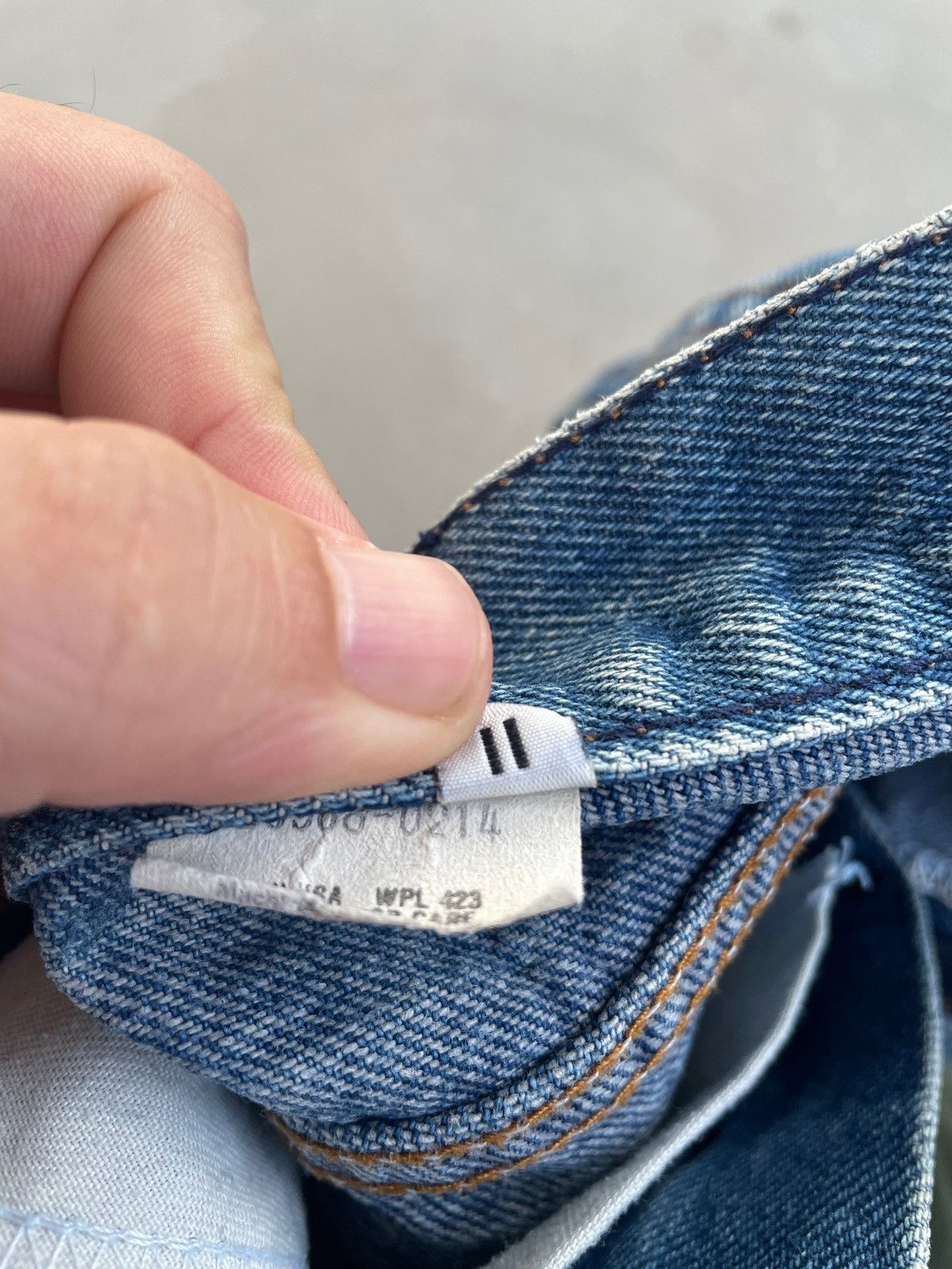 Levi's × Vintage VINTAGE LEVIS 1985 SILVER PATCH DENIM PANT Size US 28 / EU 44 - 6 Thumbnail