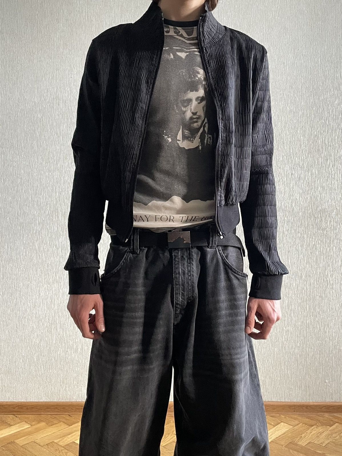 Bench Bench: Ultra Striped Facture Zip-Jacket Size US M / EU 48-50 / 2 - 11 Thumbnail