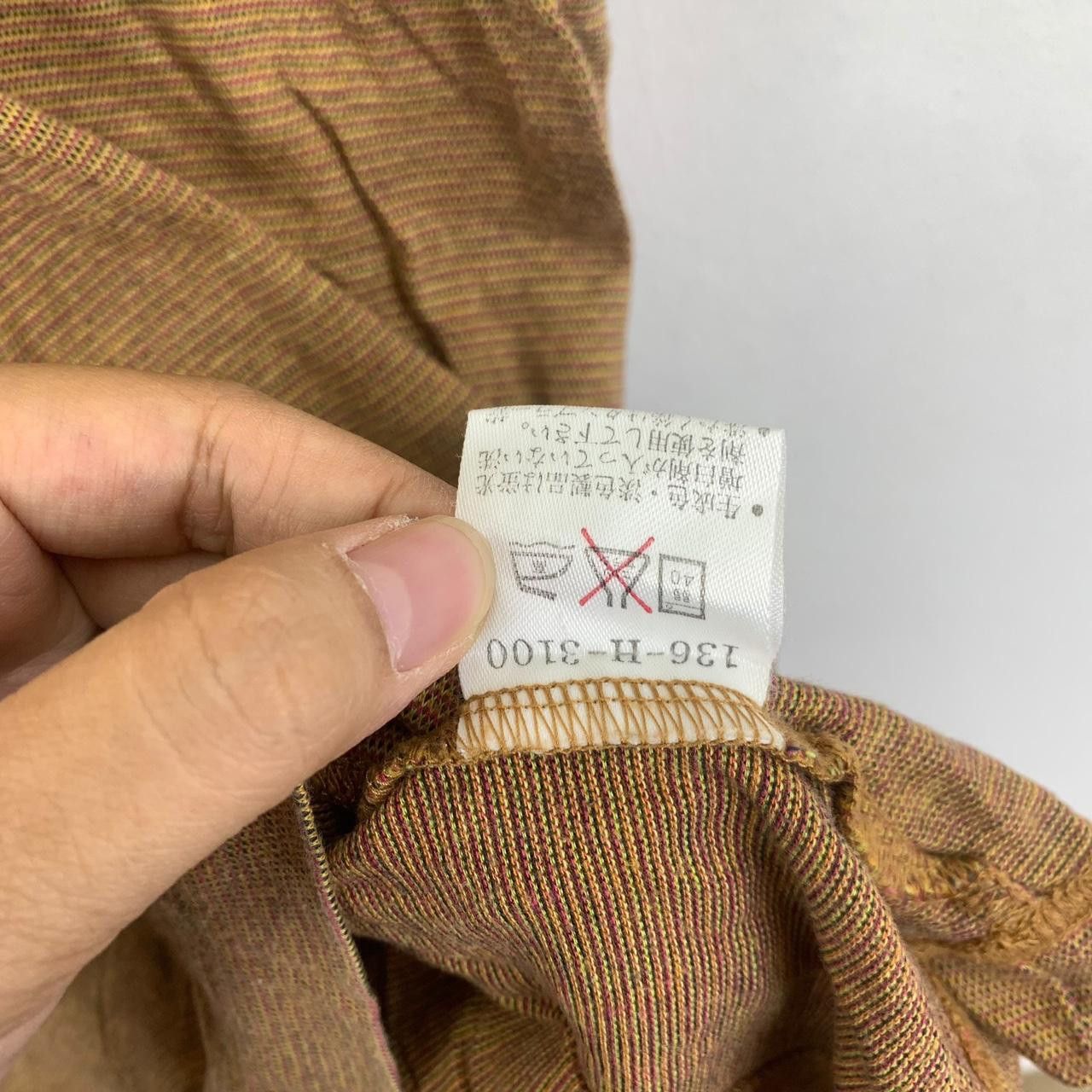 Vintage Vintage MISSONI INTIMO Collection Henley Tee Shirt Size L / US 10 / IT 46 - 7 Thumbnail