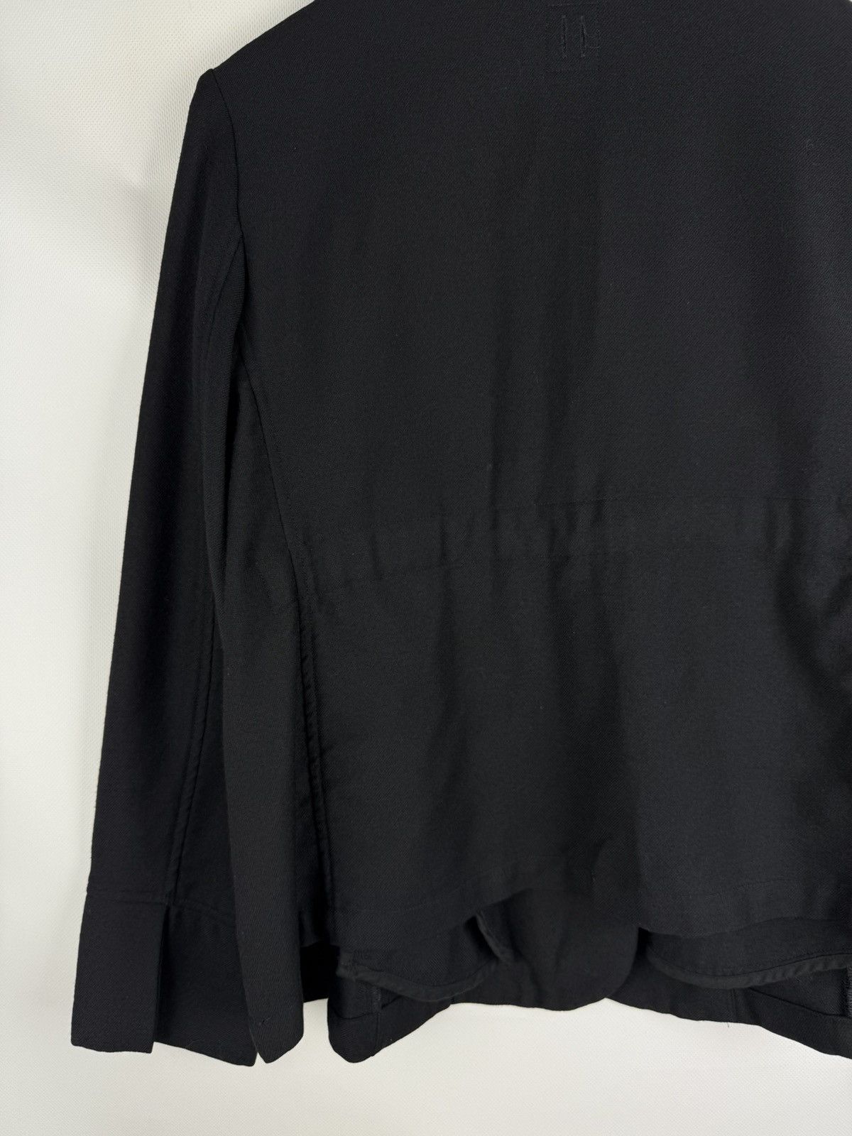 hannes roether Hannes Roether Ladies Avant-garde Wool Blazer Jacket Size M Size M / US 6-8 / IT 42-44 - 22 Thumbnail