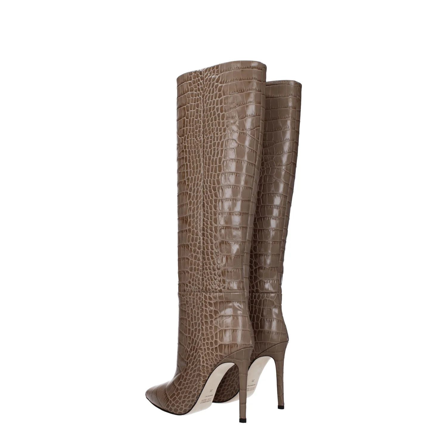 Paris Texas ob1o1e1124 Leather Boots in Beige/Taupe Size US 5 / IT 35 - 4 Thumbnail