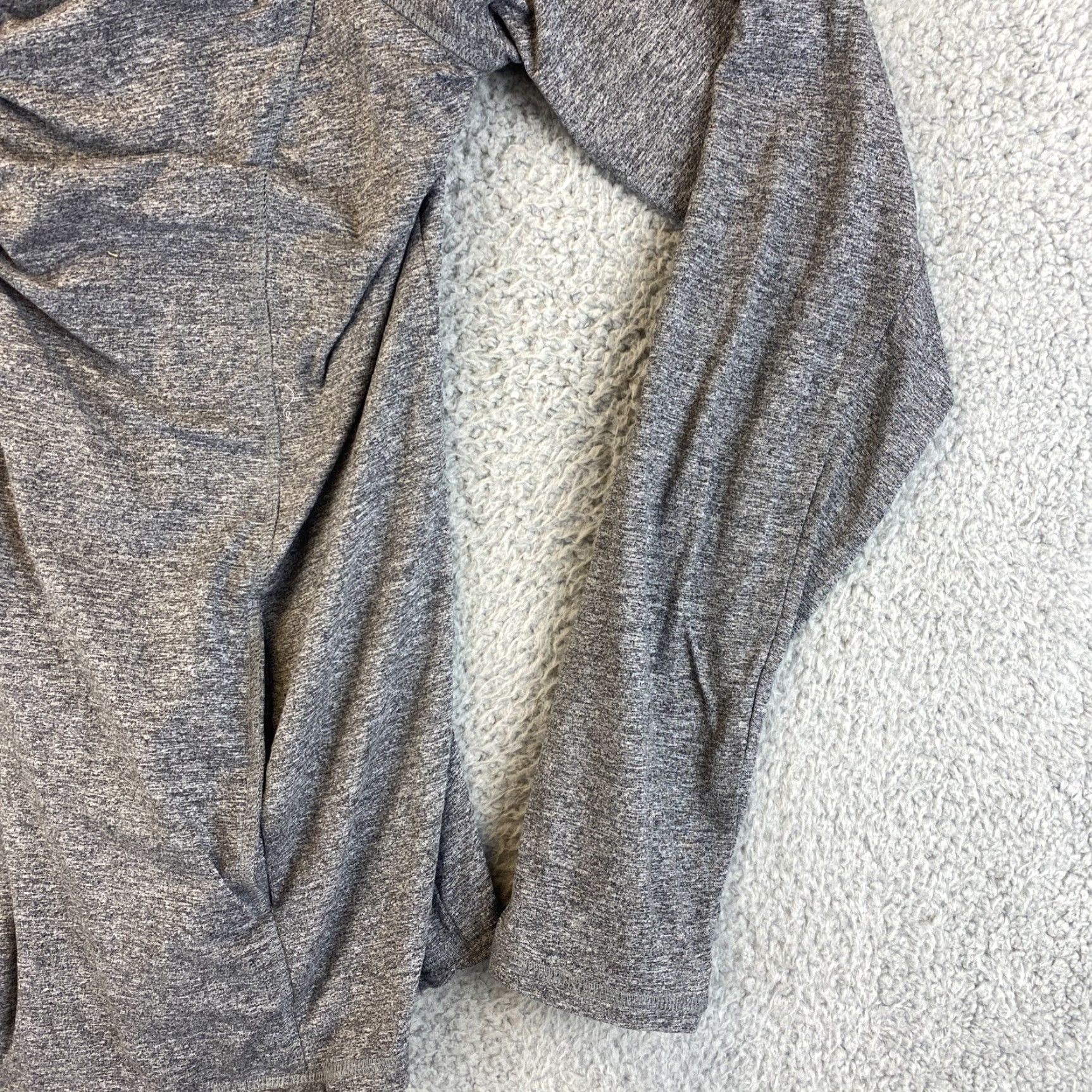 Vintage RBX Live Life Active Hoodie Womens XL Gray Pullover Hooded Pockets Striped Size XL / US 12-14 / IT 48-50 - 2 Thumbnail
