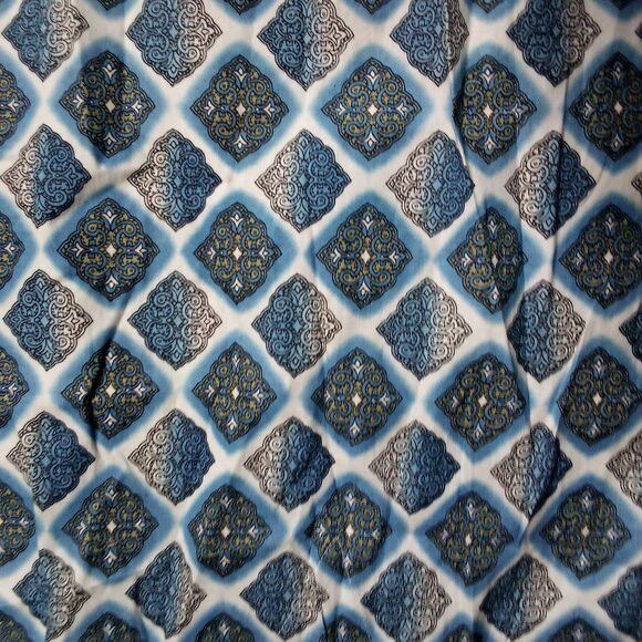 JCPenney Vintage 70s JC Penney Towncraft Tiles Button Shirt Size US L / EU 52-54 / 3 - 5 Thumbnail