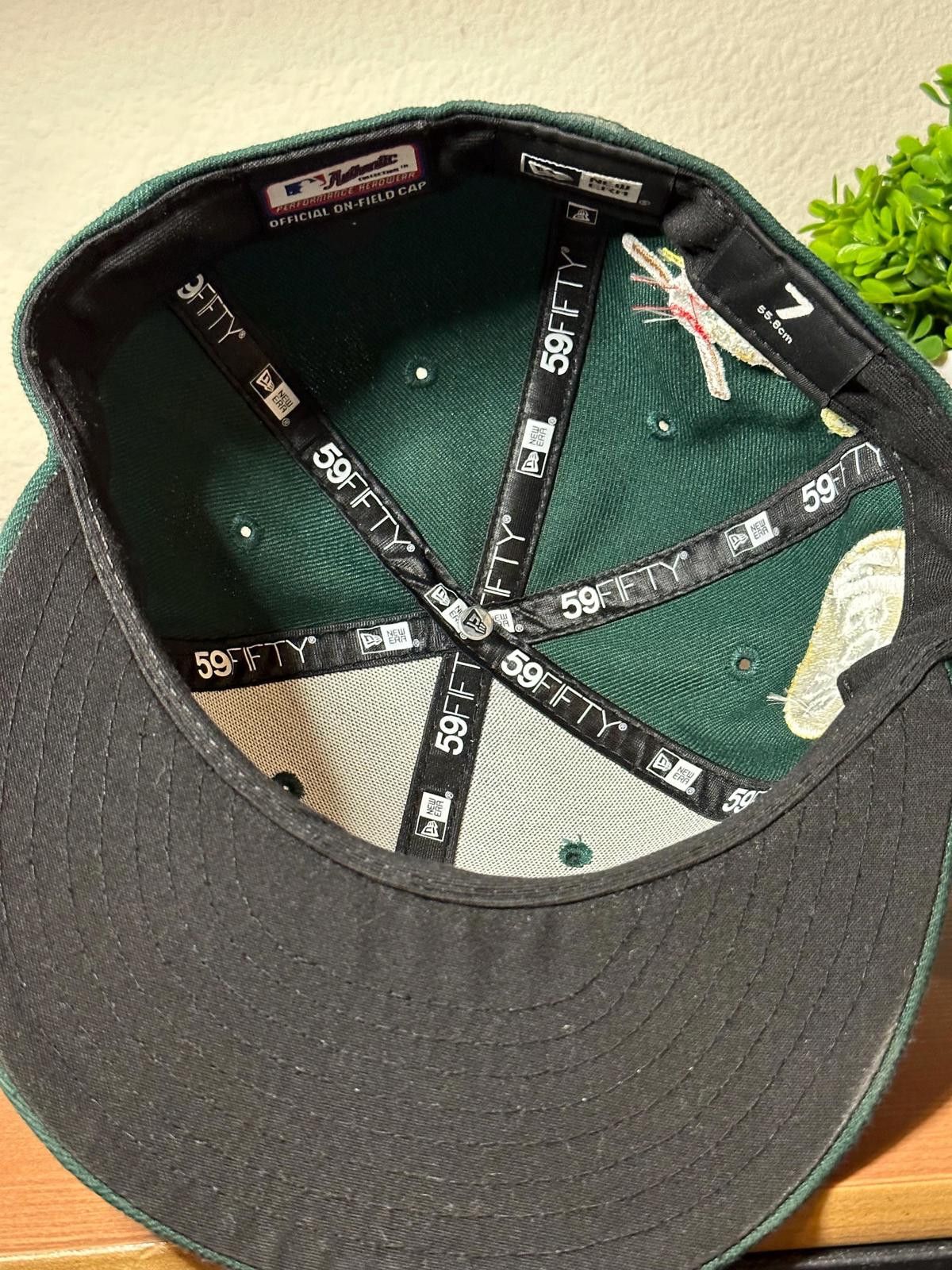 New Era Oakland Athletics Green Baseball Cap Size ONE SIZE - 7 Thumbnail