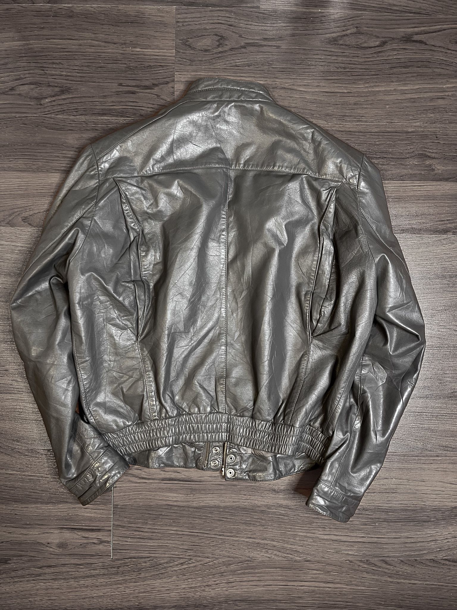 Reed VINTAGE AVANT GARDE Slim-Fit Leather Jacket Size US M / EU 48-50 / 2 - 1 Thumbnail