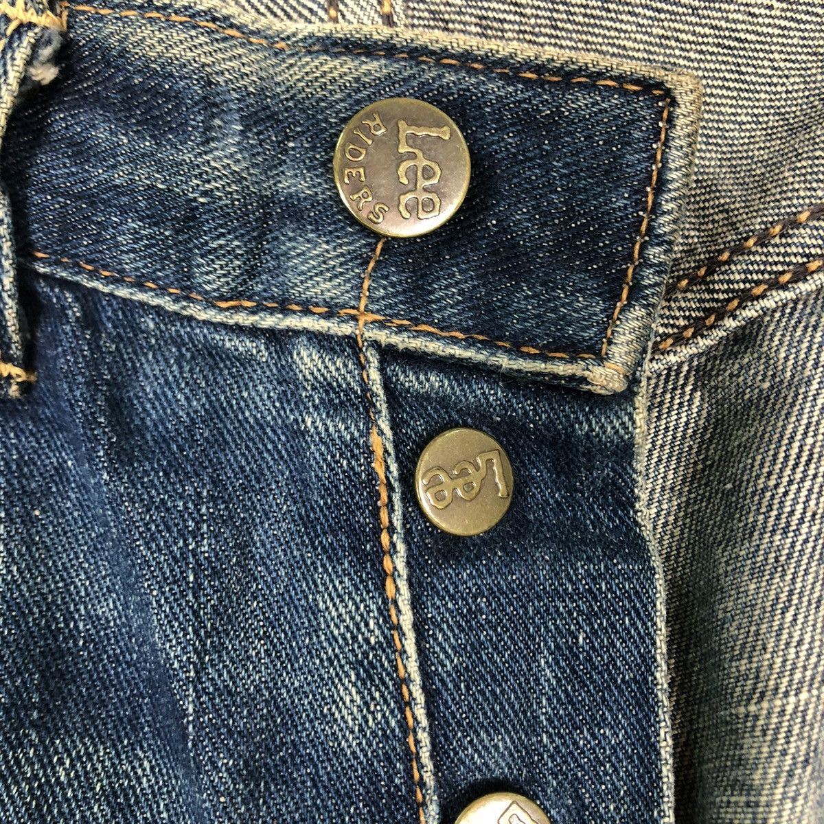 Japanese Brand 🔥VINTAGE DENIM JEANS LEE UNION MADE SANFORIZED Size US 30 / EU 46 - 15 Thumbnail
