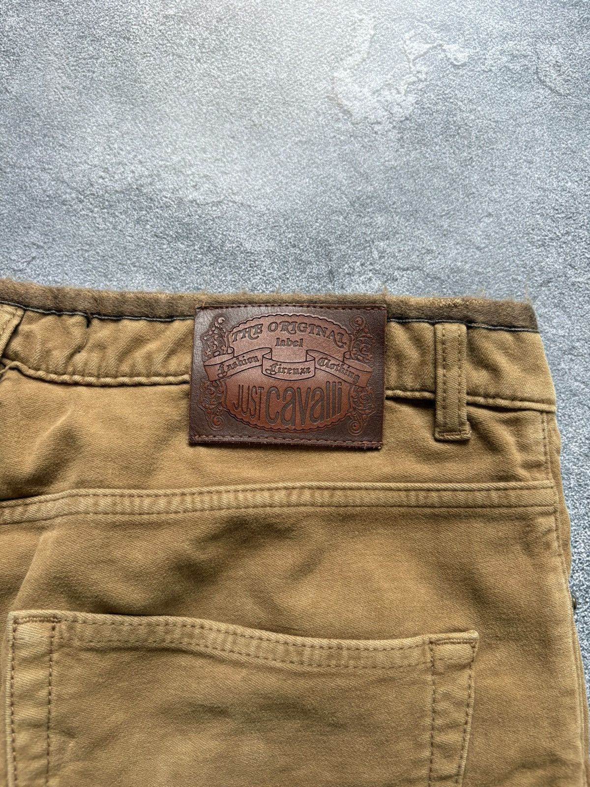 Just Cavalli Vintage Just Cavalli Luxury Mens Brown Pants Size 35 49 Rare Size US 35 - 12 Thumbnail