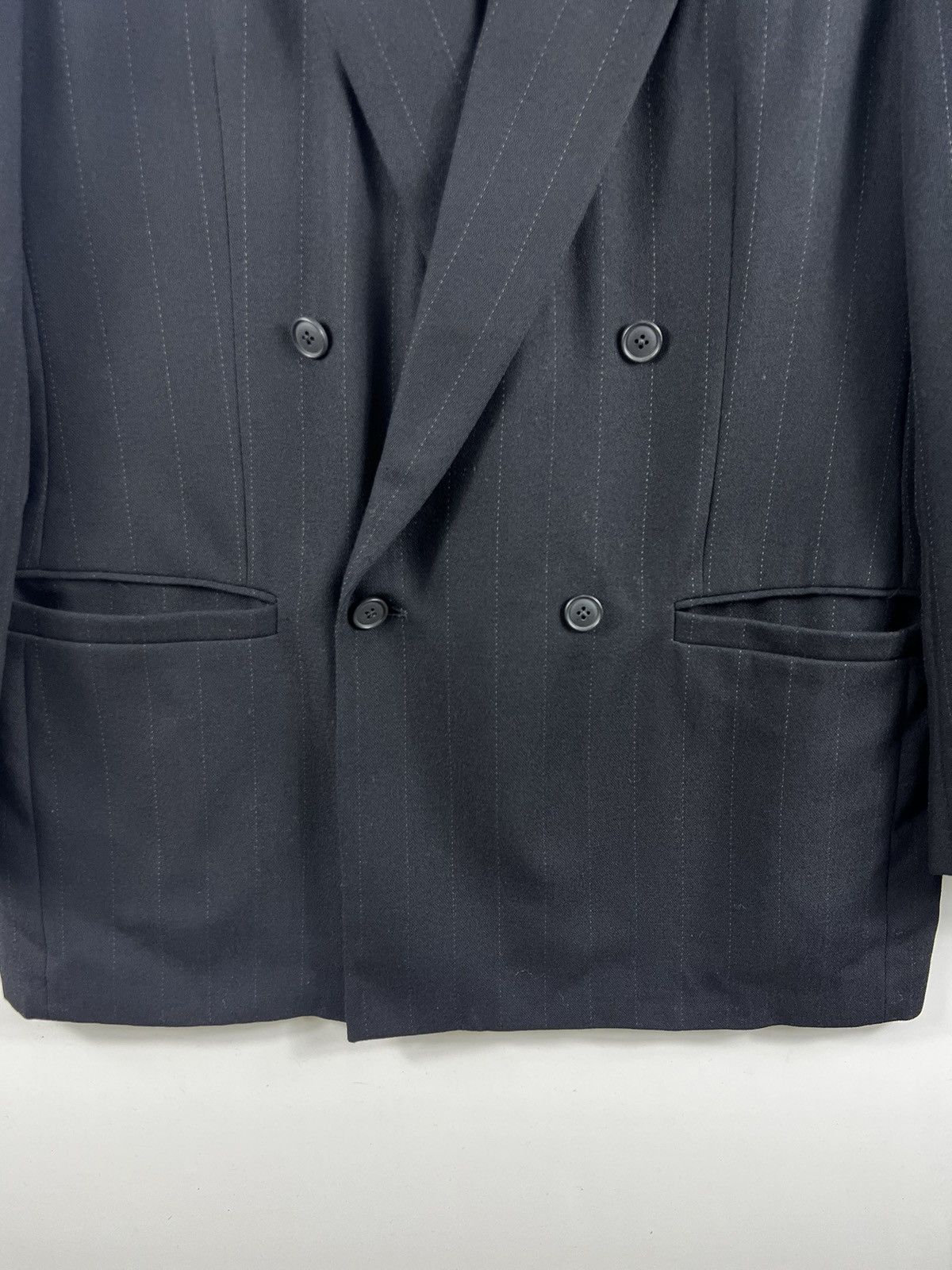 Other × Versace 🔥 stripes Versace Classic double breasted Tailor jacket Size 34R - 4 Thumbnail