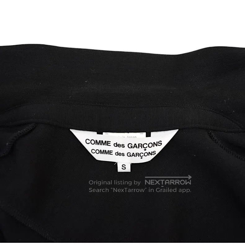Comme des Garcons Comme des Garcons Black twisted and twisted wool knit jack Size S / US 4 / IT 40 - 6 Thumbnail