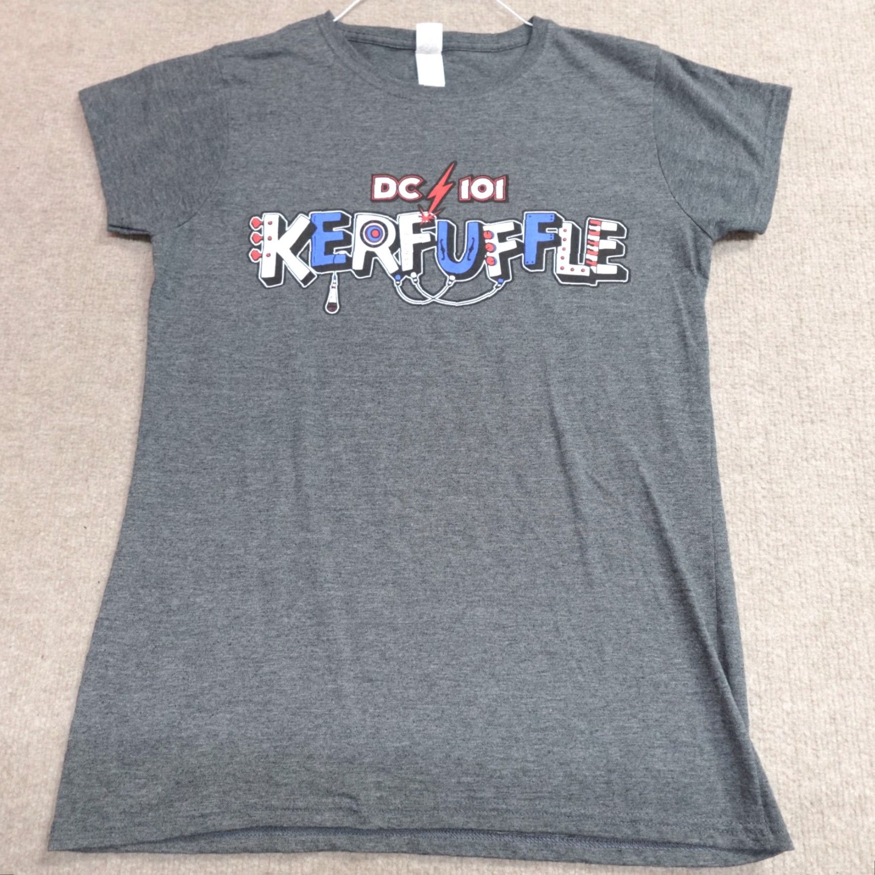 Vintage DC Kerfuffle Womens Shirt L Gray Violent Femmes Silversun Pickups Cold War Shirt Womens Gray L 90s Theme USA Size L / US 10 / IT 46 - 3 Thumbnail