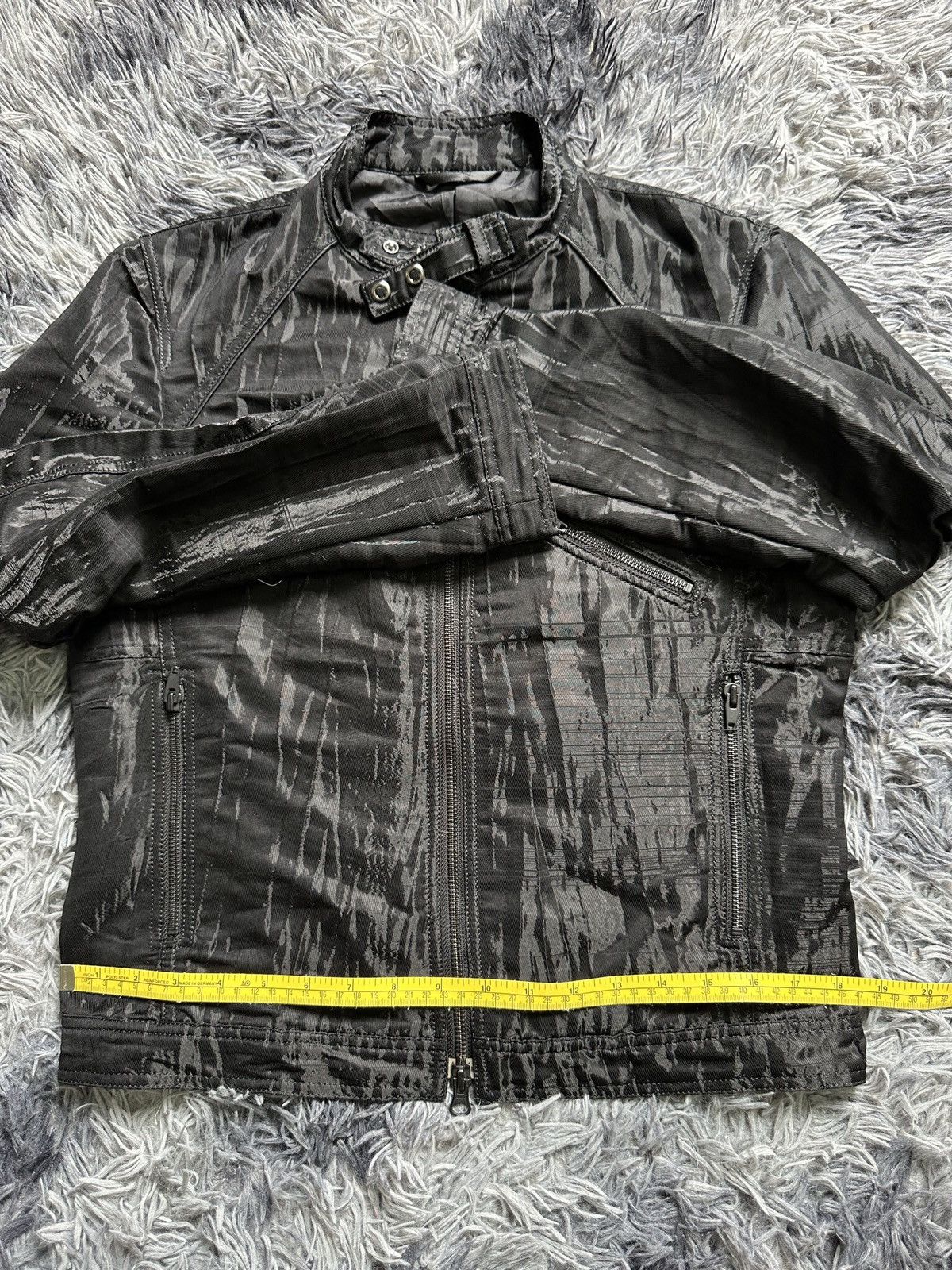 Yohji Yamamoto 00s A.A.R by Yohji Yamamoto biker zipper jacket Size US M / EU 48-50 / 2 - 17 Thumbnail