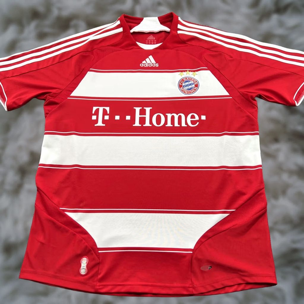 Adidas Bayern Munich 2007 2008 Home Football Jersey Mens Large Adidas Shirt Size US L / EU 52-54 / 3 - 1 Thumbnail