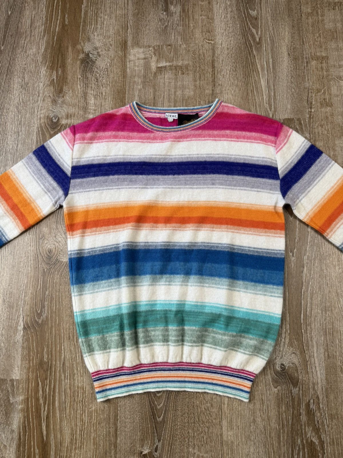 Loewe Loewe Paula’s Ibiza Multicolor Stripped Sweater Size M / US 6-8 / IT 42-44 - 2 Thumbnail