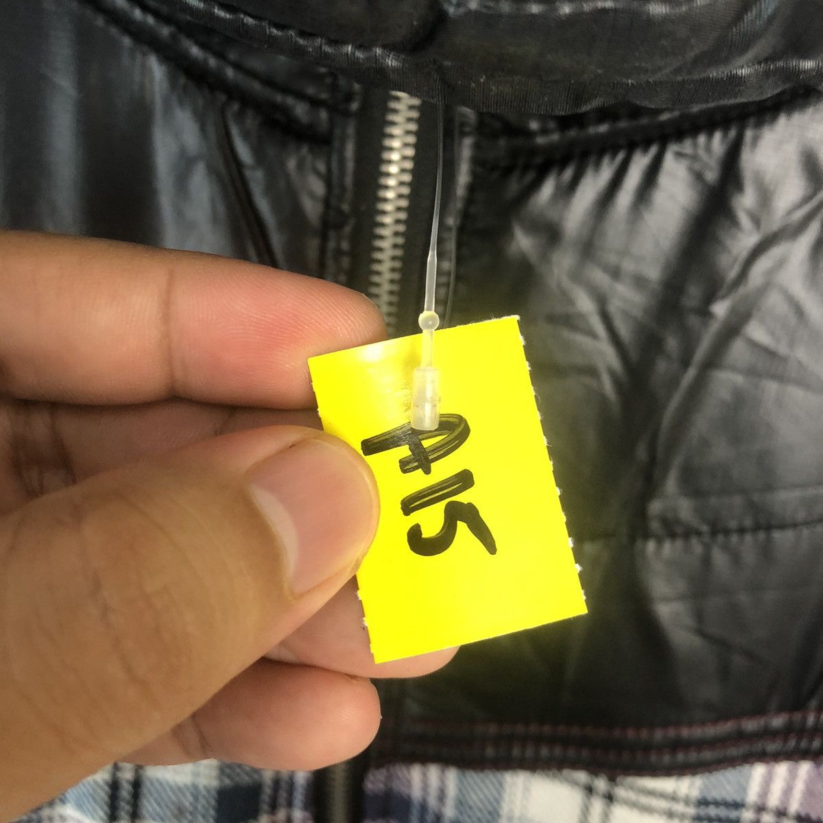 Japanese Brand Amp By Manydope Purpel Checked Purple Bomber Jacket #A15 Size M / US 6-8 / IT 42-44 - 10 Thumbnail