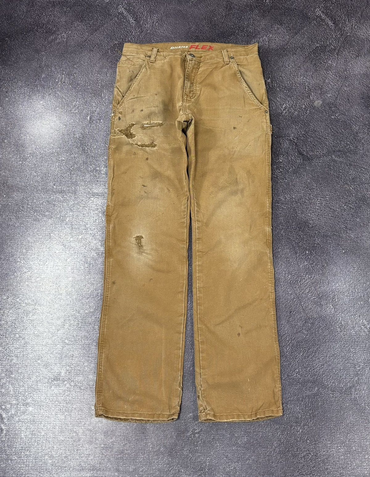 Dickies Vintage Dickies Flex Y2K American Work Hype Pants Trousers Size US 30 / EU 46 - 2 Thumbnail