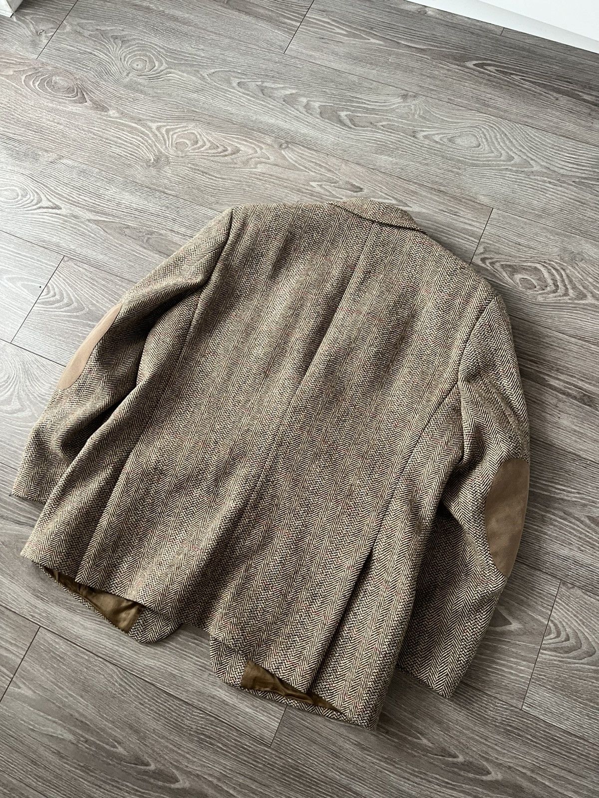 Harris Tweed ‼️Vintage Harris Tweed x Barutti Prime Collection Wool Blazer Size 42S - 17 Thumbnail