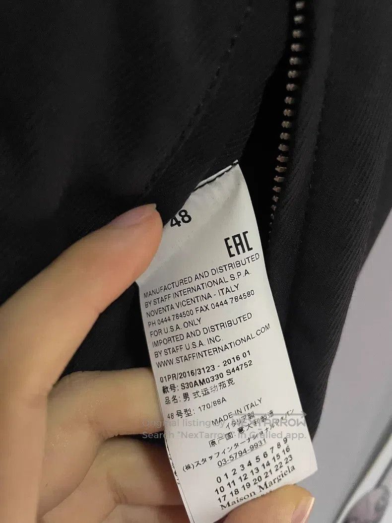 Maison Margiela Maison Margiela Pearl four-cornered zipper jacket Size US M / EU 48-50 / 2 - 4 Thumbnail