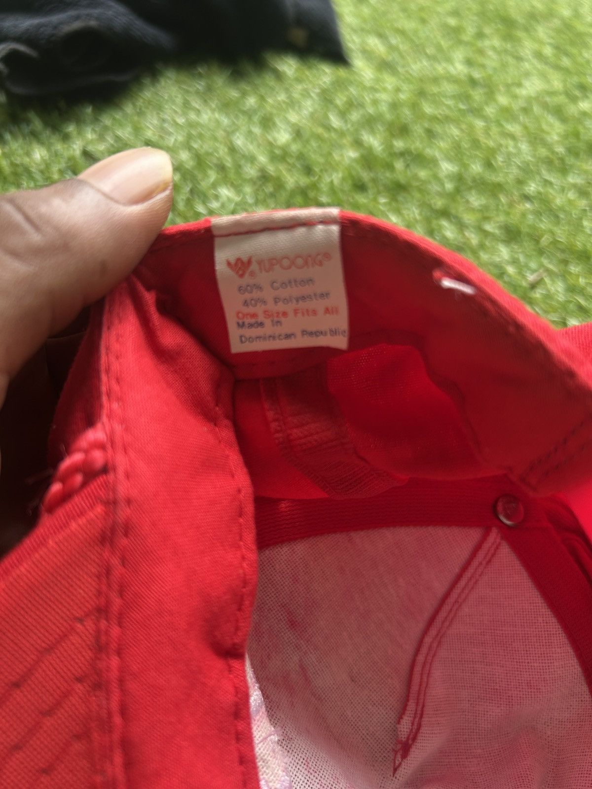 Vintage Vintage 90’s Ferrari of Washington Red Rope Snapback Size ONE SIZE - 8 Thumbnail