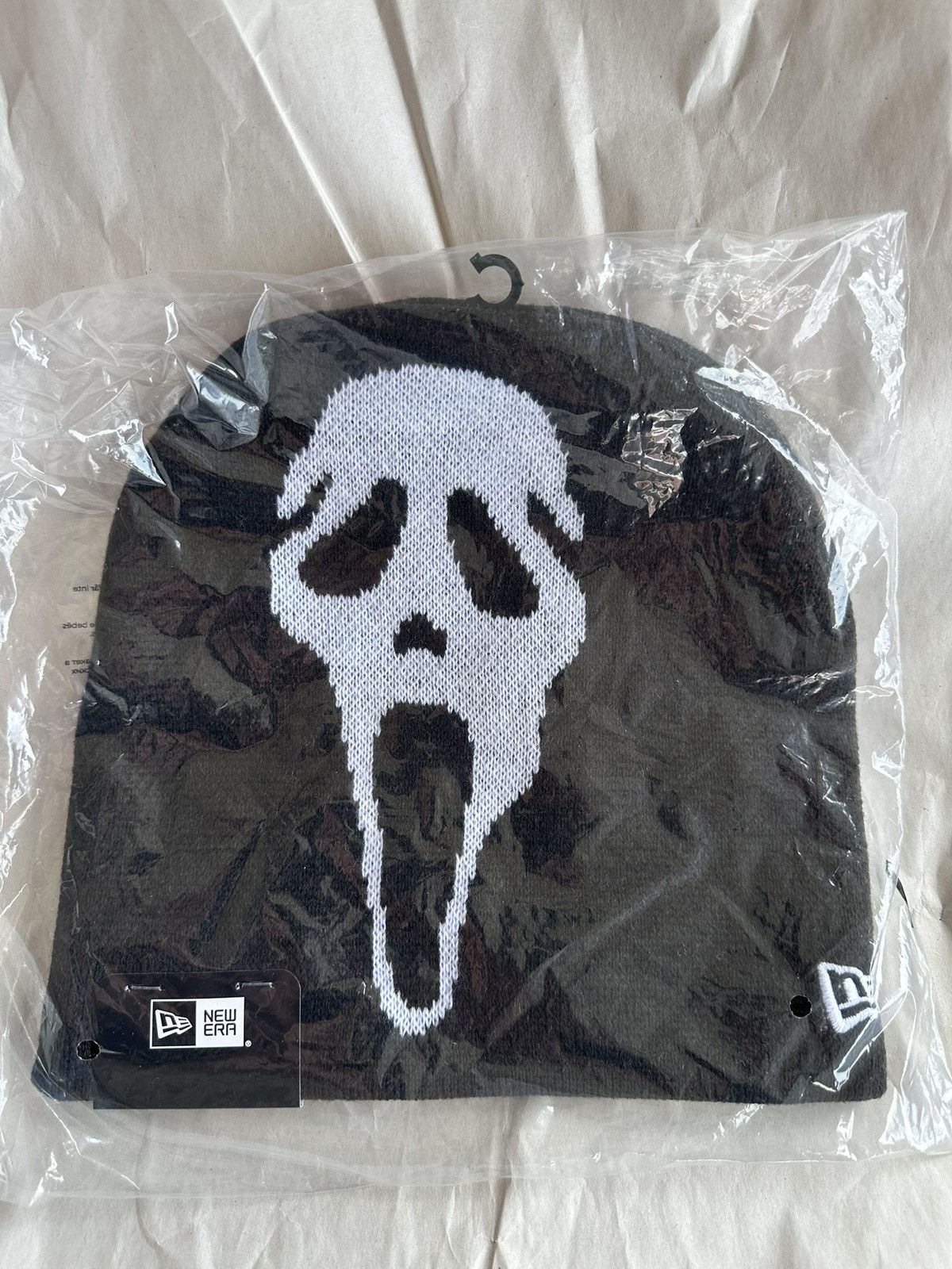 Supreme Supreme New Era GhostFace Beanie Hat Size ONE SIZE - 2 Thumbnail