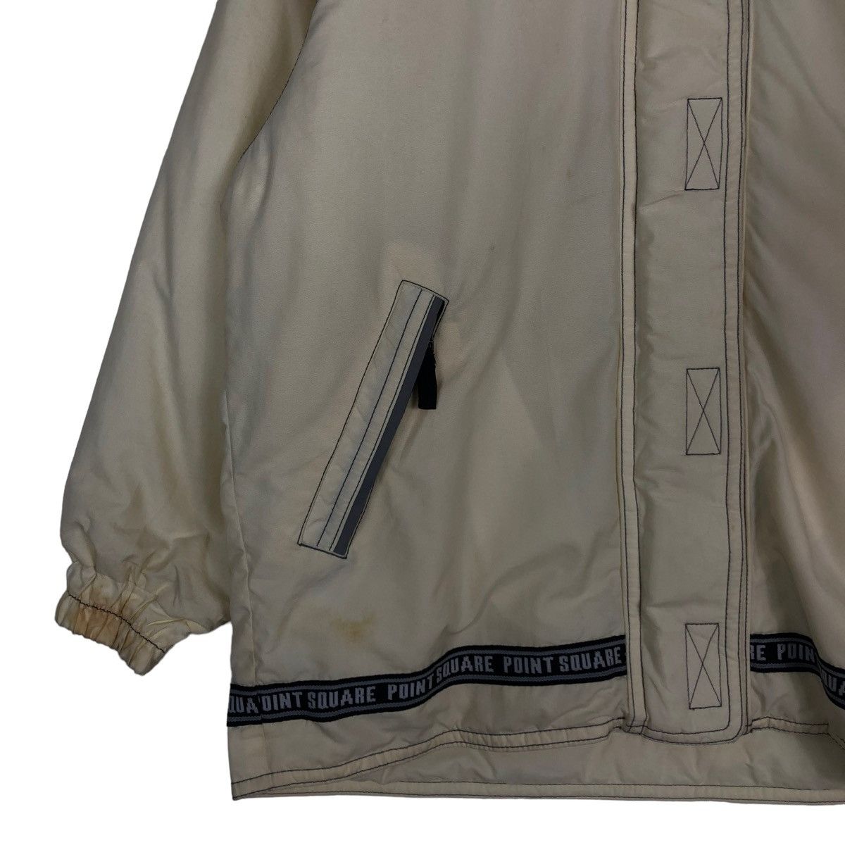 Japanese Brand 🔥Vintage Ski Jacket Cargo Pocket Point Square Japan Made Size US M / EU 48-50 / 2 - 6 Thumbnail