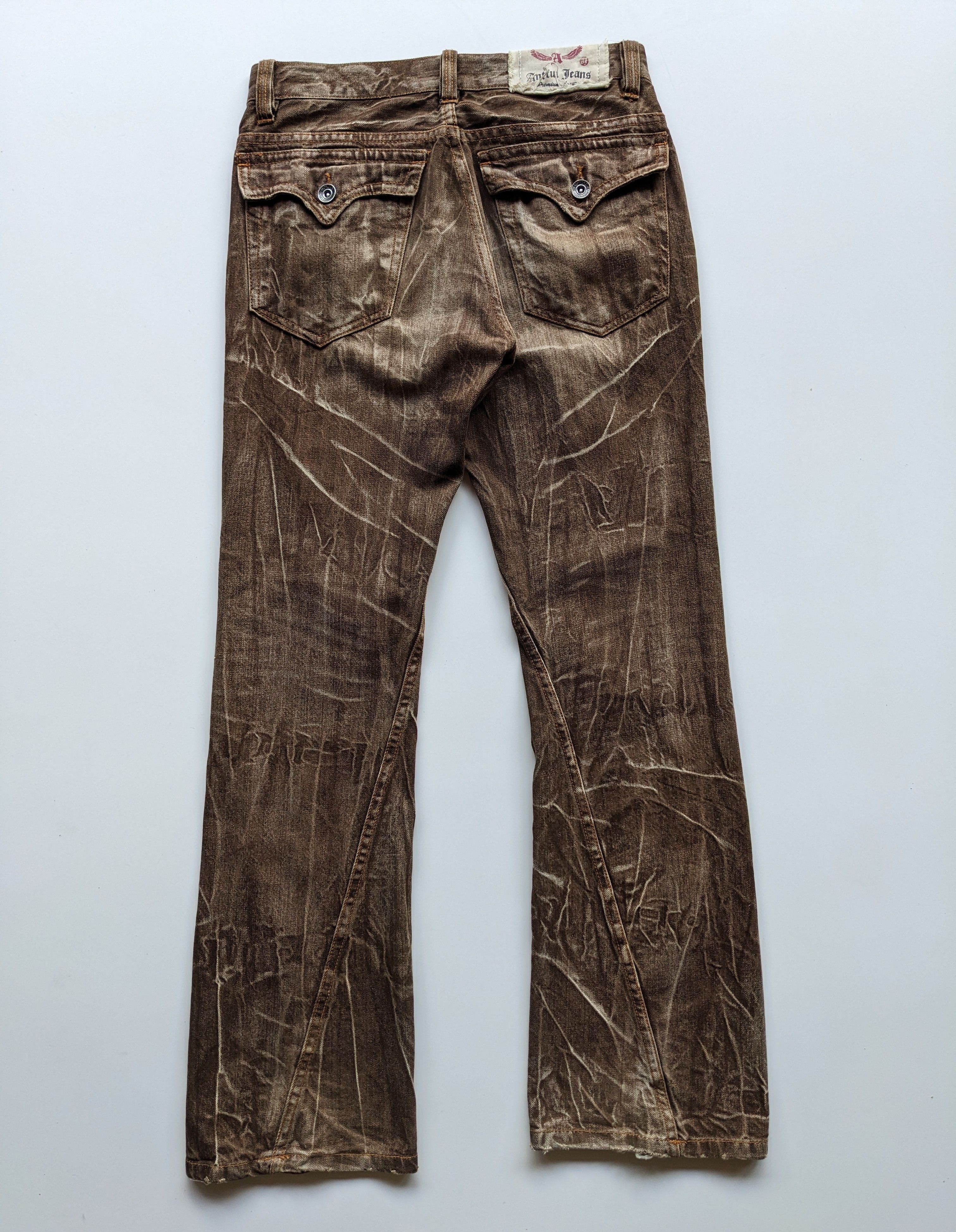Jean × Le Grande Bleu (L.G.B.) Antful Jeans like L.G.B flare clawmark jean Size US 31 - 4 Thumbnail