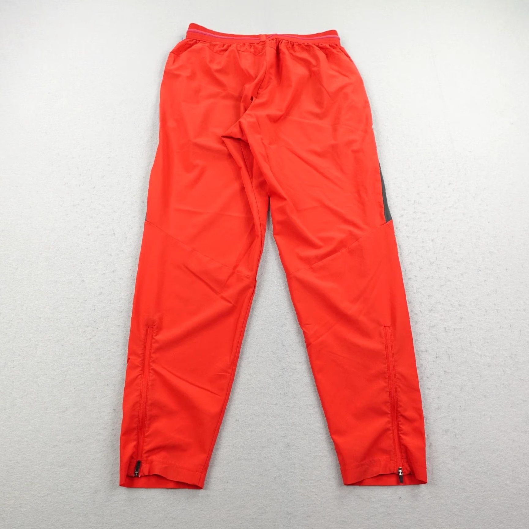 Nike Nike Pants Mens XL Red Zip Track Performance Ankle Zip Joggers Athletic #34 Gym Size US 36 / EU 52 - 6 Thumbnail