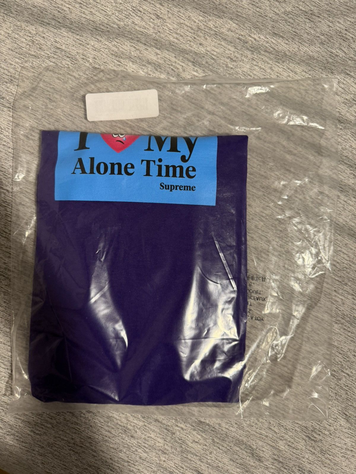 Supreme Supreme I Heart My Alone Time Tee Size US M / EU 48-50 / 2 - 2 Thumbnail