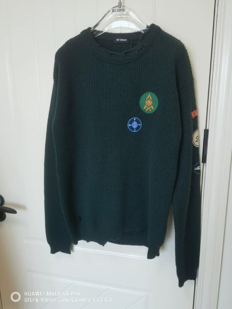 Raf Simons Sweater with holes in medals-2506