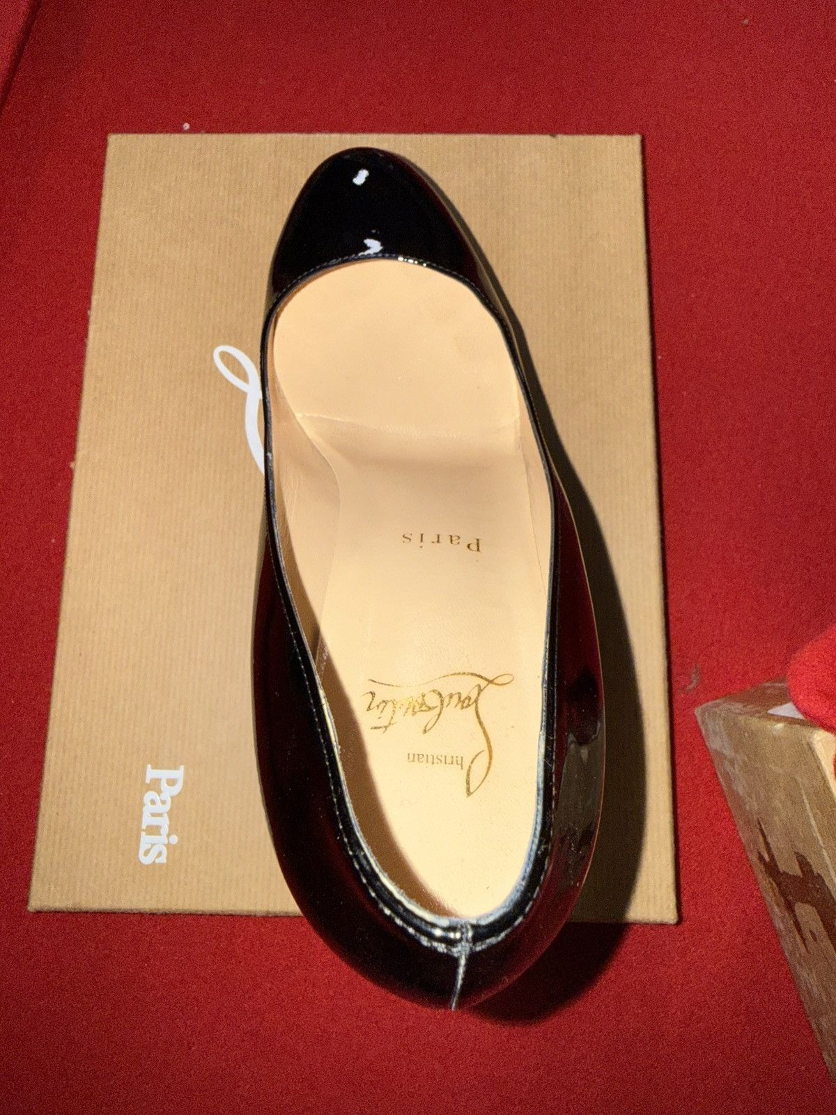 Christian Louboutin Christian Louboutin Bianca 120 Patent Calf Platform Pumps Size US 6.5 / IT 36.5 - 6 Thumbnail