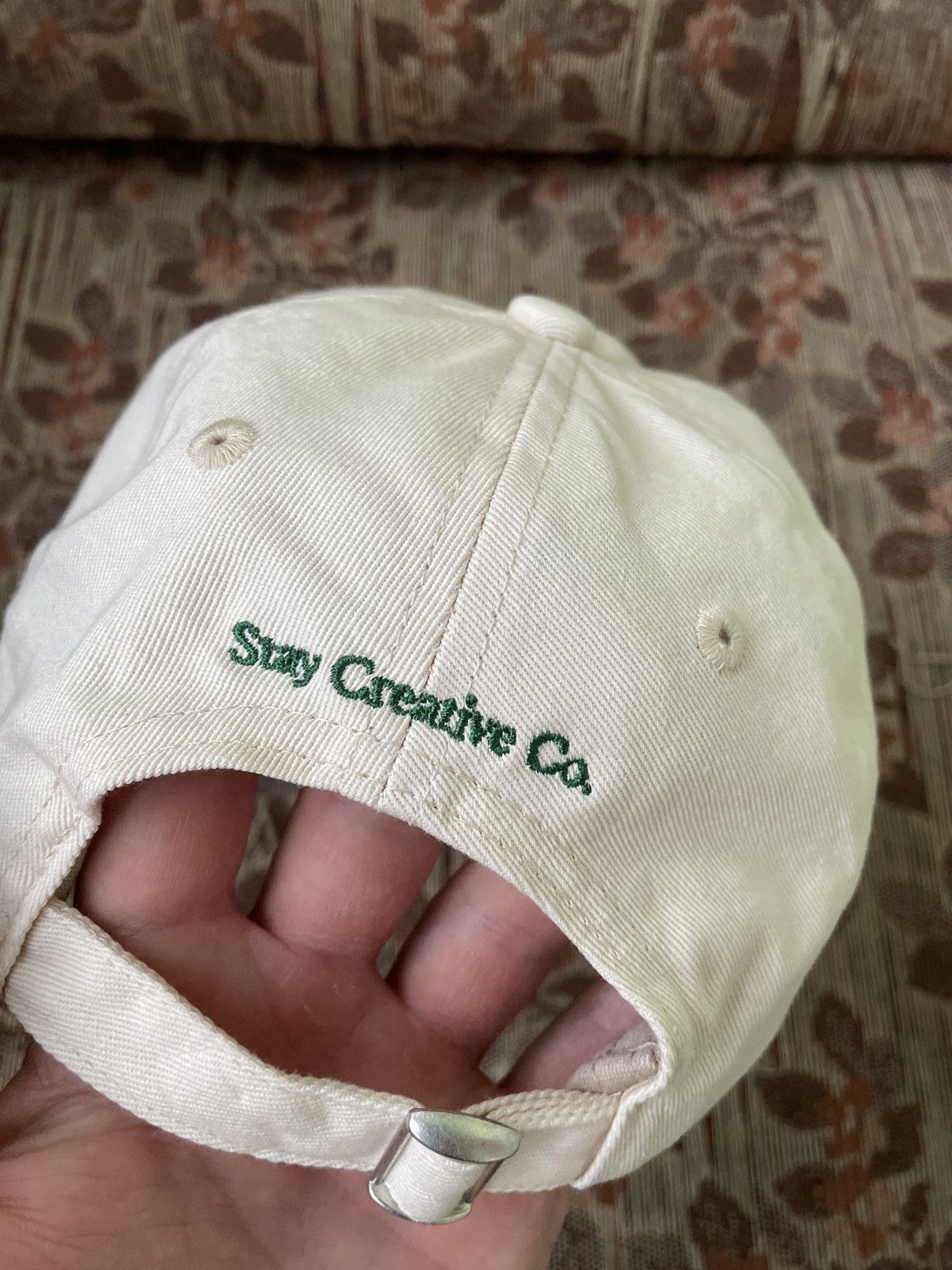 SCRT SCRT Snail logo Beige Cap Stay Creative Co. Size ONE SIZE - 9 Thumbnail