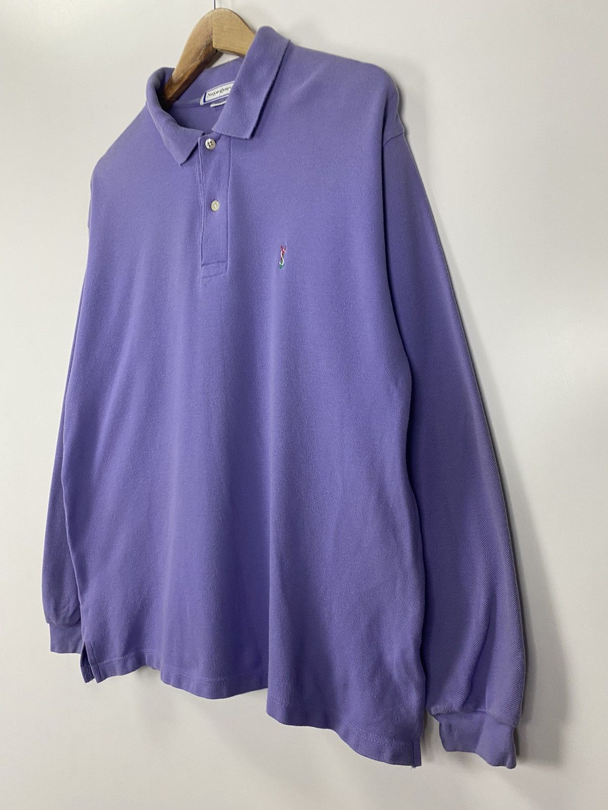 Yves Saint Laurent Vintage 90s Yves Saint Laurent polo Size US L / EU 52-54 / 3 - 4 Thumbnail