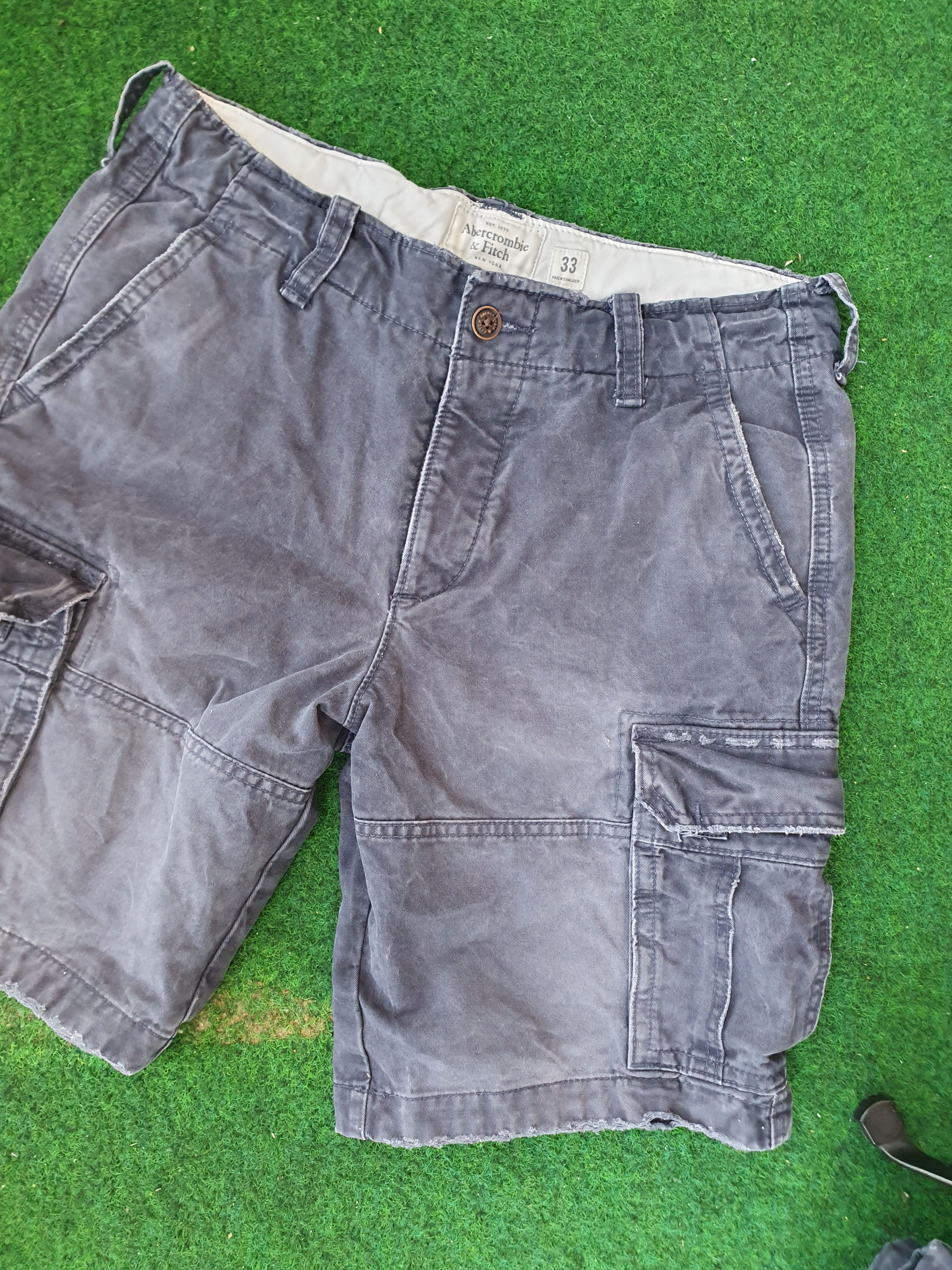 Abercrombie & Fitch Abercrombie & Fitch Heavy Cargo Shorts Size 33 Size US 32 / EU 48 - 5 Thumbnail