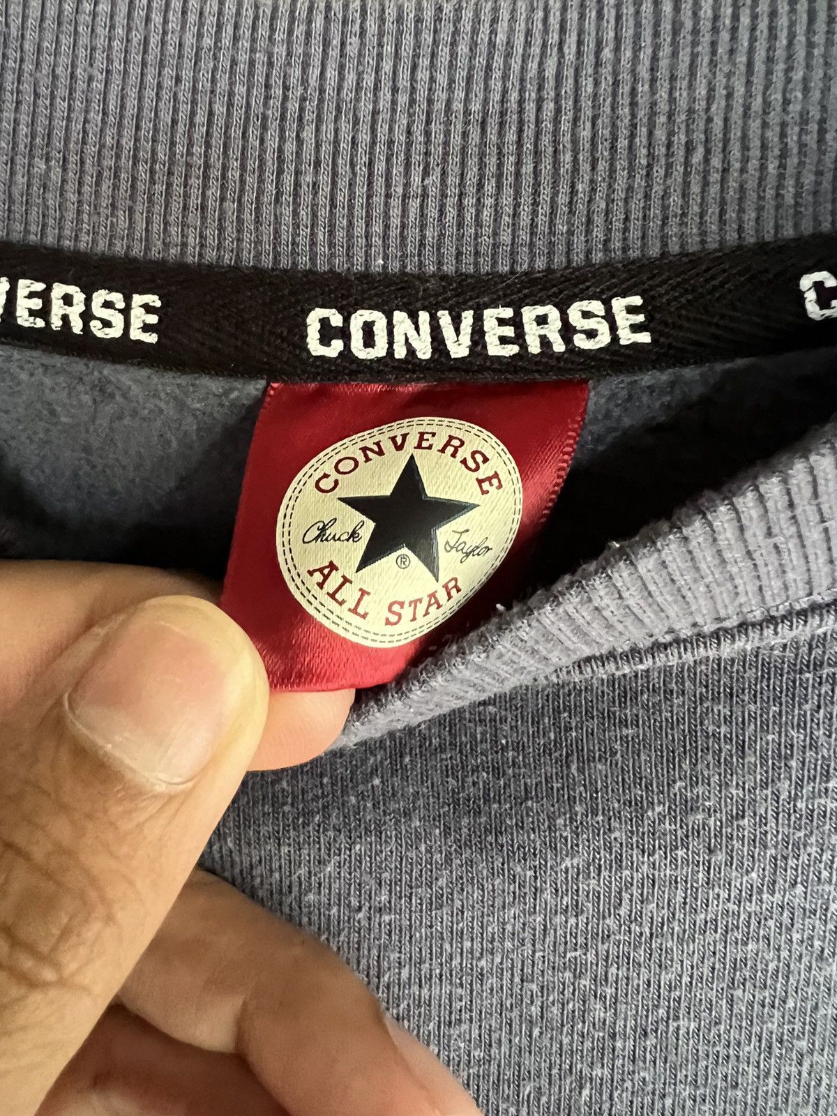 Converse Converse Spell Out Sweatshirt Size US L / EU 52-54 / 3 - 4 Thumbnail