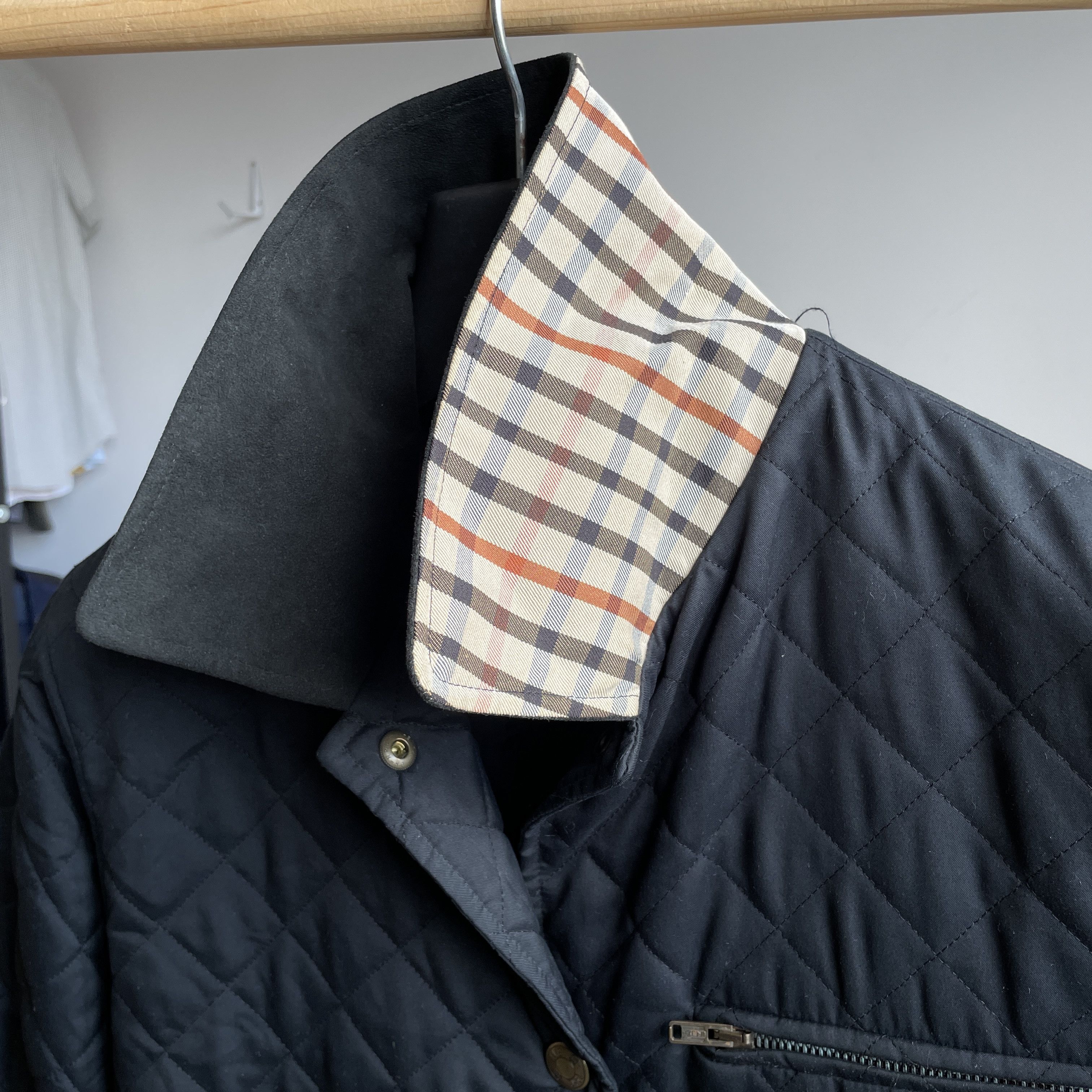 DAKS Daks London Vintage Womens Quilted Jacket Size UK 14 Size L / US 10 / IT 46 - 7 Thumbnail