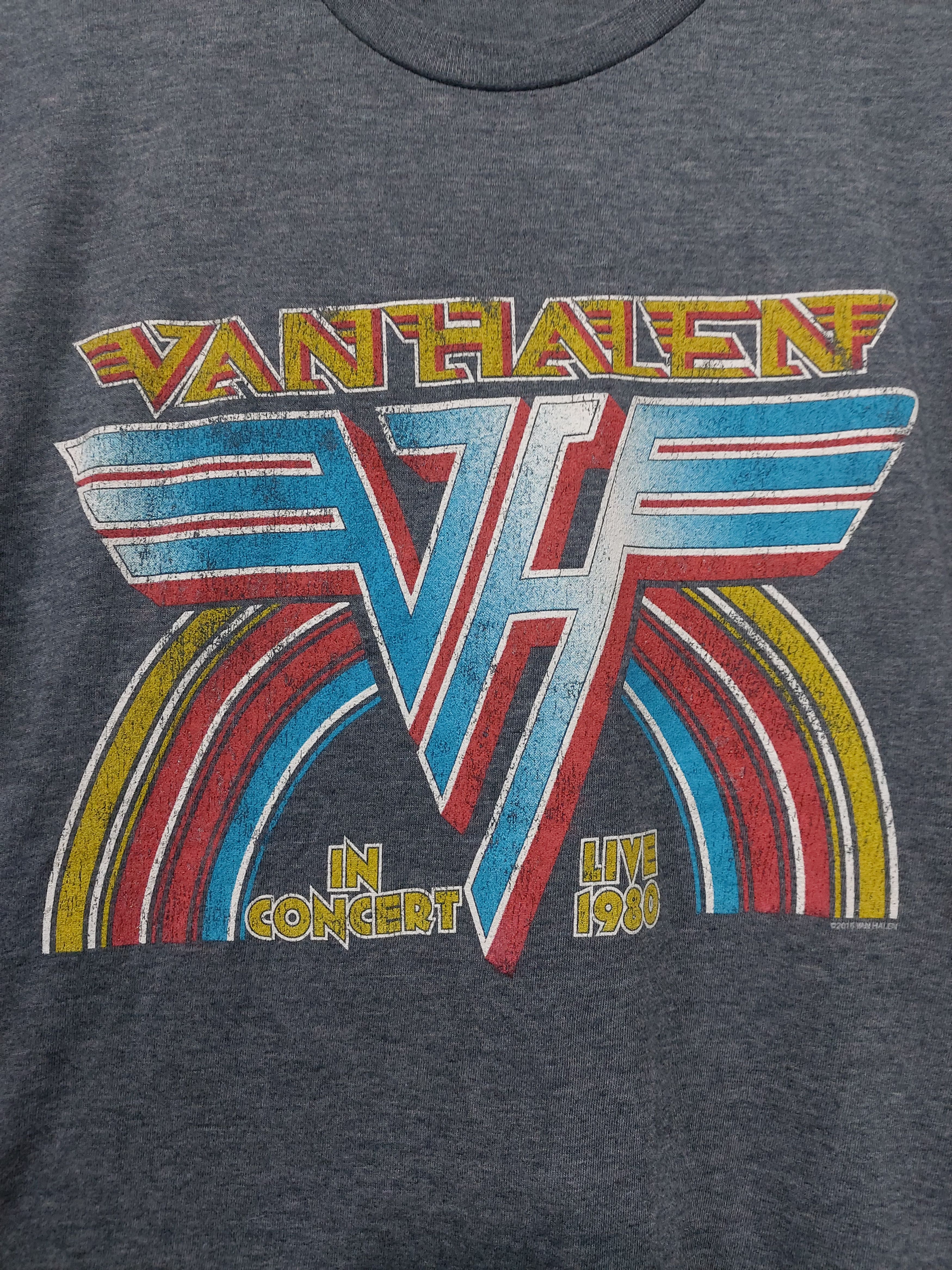 Band Tees VAN HALEN LOGO OFFICIAL 2016 TEE Size US M / EU 48-50 / 2 - 2 Thumbnail